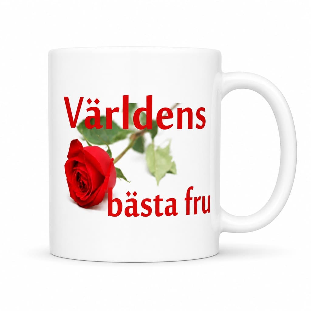 Rolig mugg Världens bästa fru – Världens bästa fru